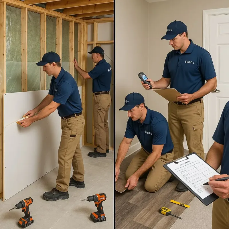 Repairs and Reconstruction process in Oak Grove, KY